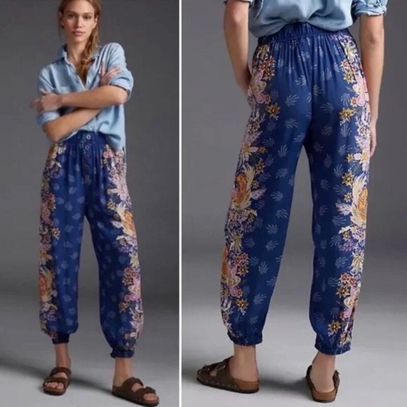 Anthropologie Odette Harem Parachute Jogger Pants XS - Picture 1 of 4